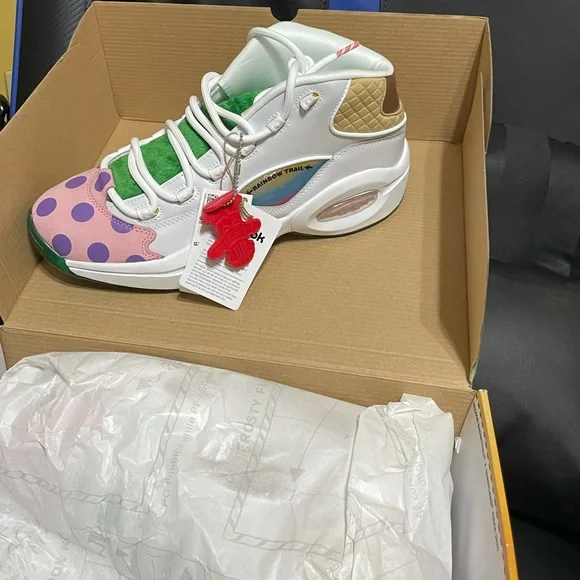 Reebok Candy Land question mid mens size 11 nwt Youth Size 7 - Reebok Question Mid Candy Land Sneakers Allen  main image 3